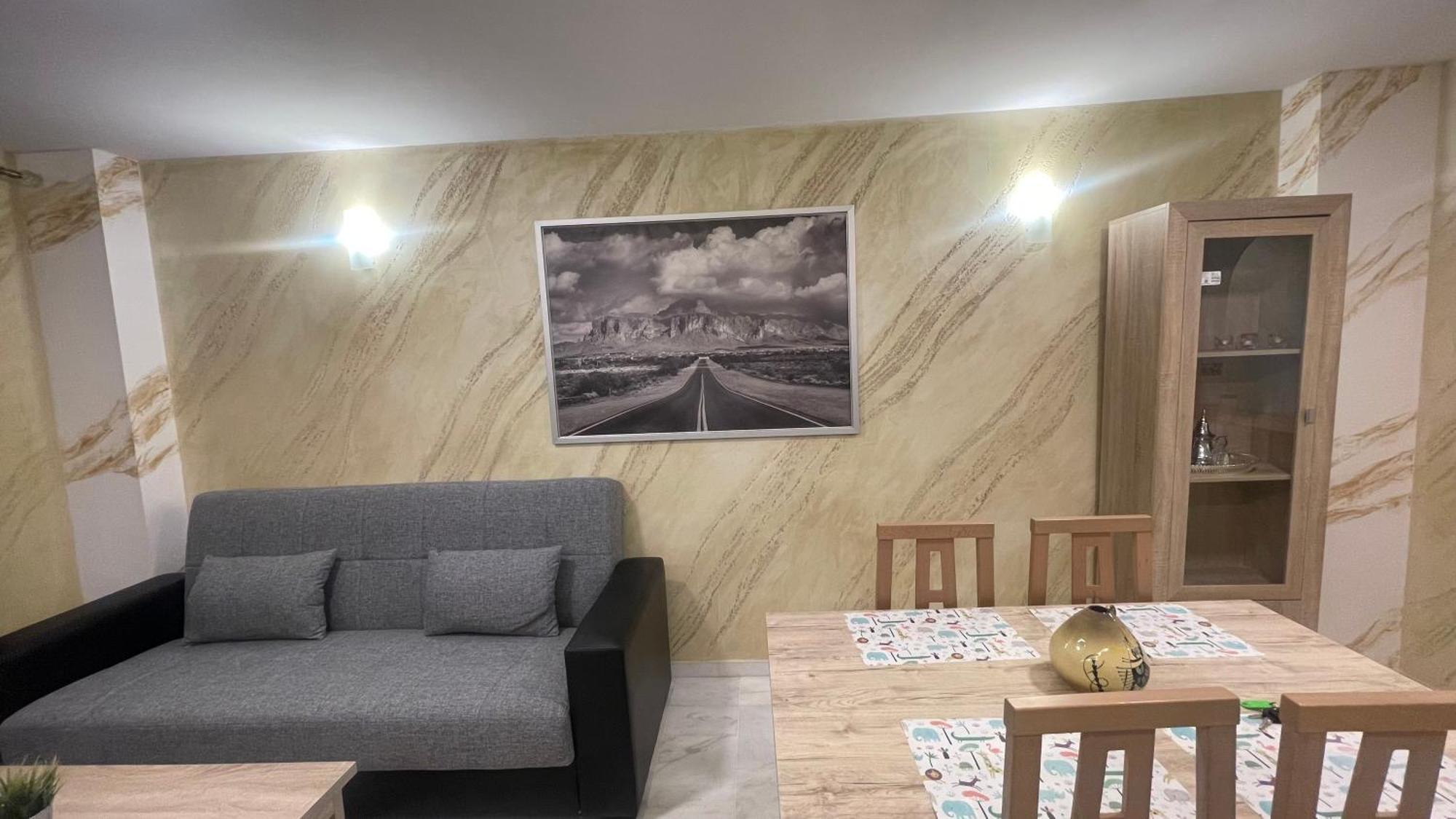 דירות בנאלמדנה Apartamento Con Vista A La Piscina מראה חיצוני תמונה